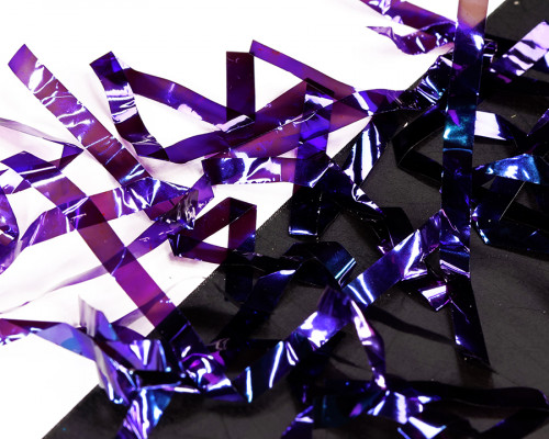 Fine FlashBack Strips, 2.5 mm, Dark Violet UV-Pearl / 74 Fine FlashBack Strips, 2.5 mm, Dark Violet UV-Pearl / 74